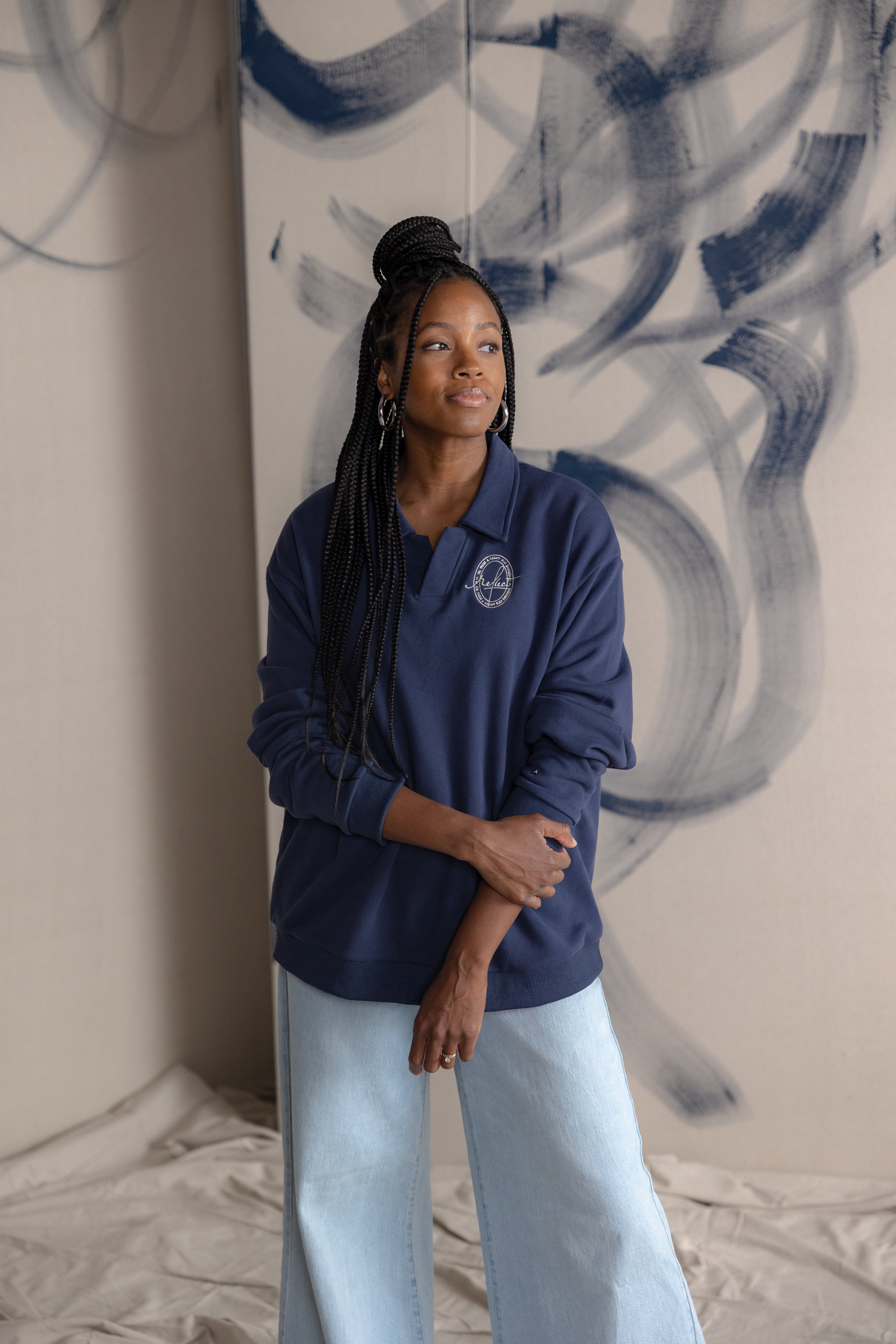 Reflect Crest Pullover