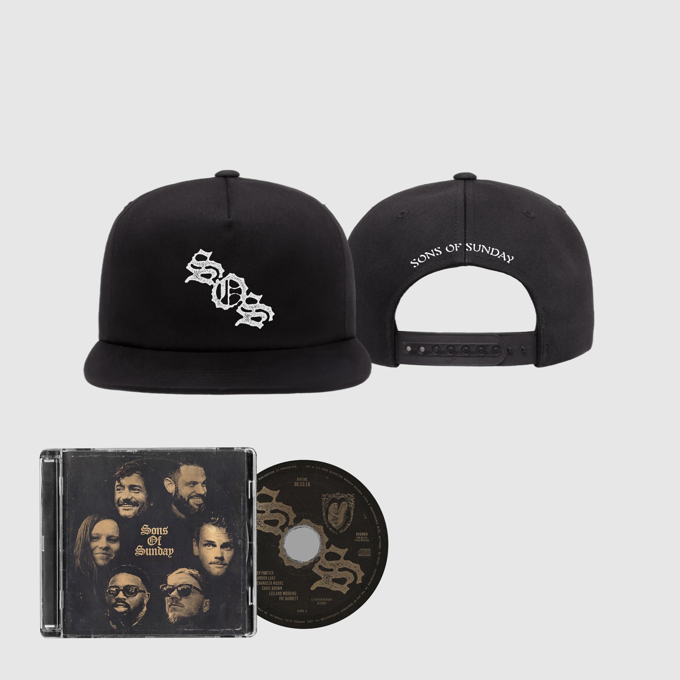 Sons Of Sunday CD Hat Fan Pack Elevation Church Resources Sons of sunday cd hat fan pack elevation church resources
