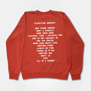 WHEN WIND MEETS FIRE Tracklist Crewneck