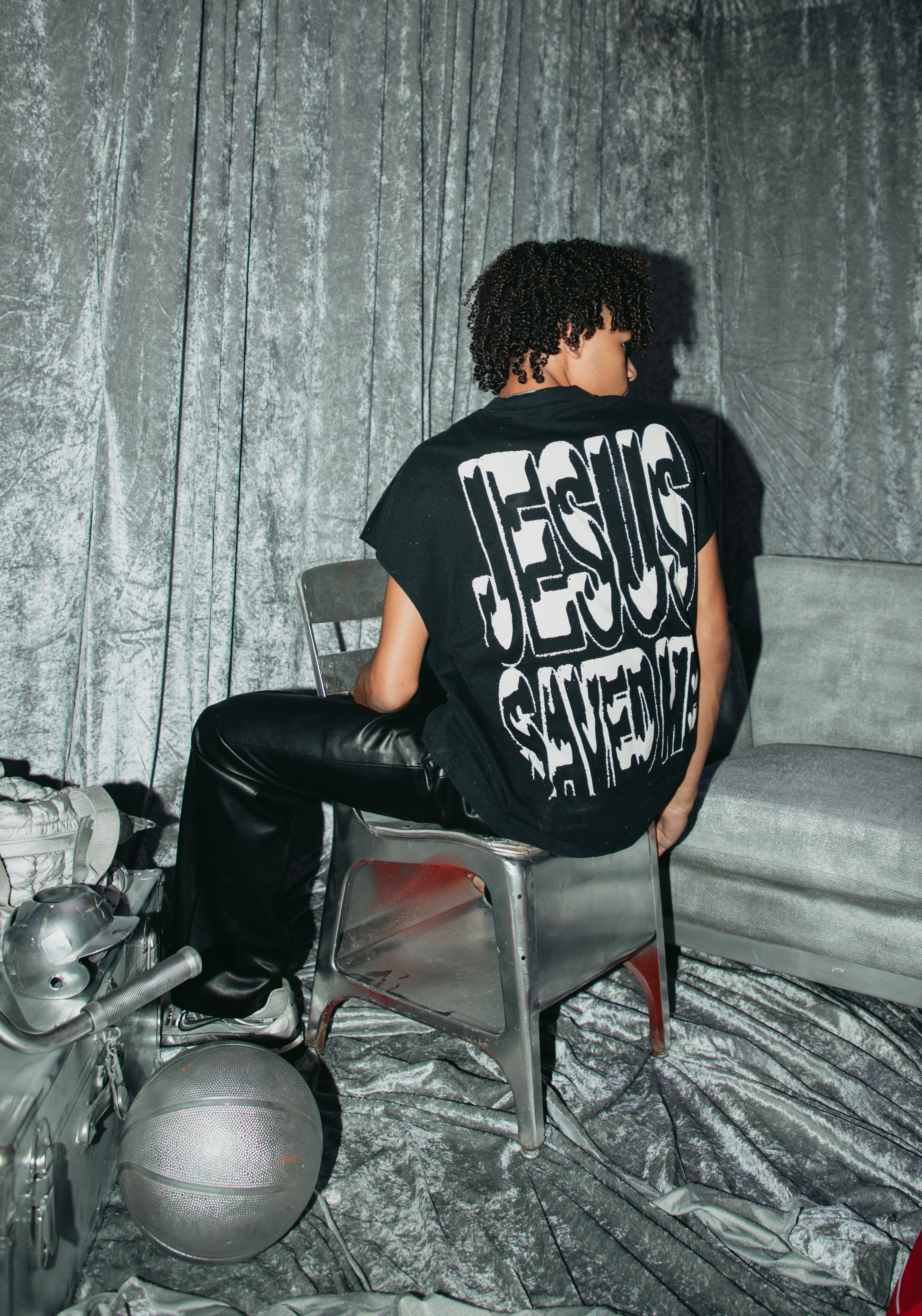 JESUS SAVED ME Muscle Tank - YTHX25 – Elevation Church Resources