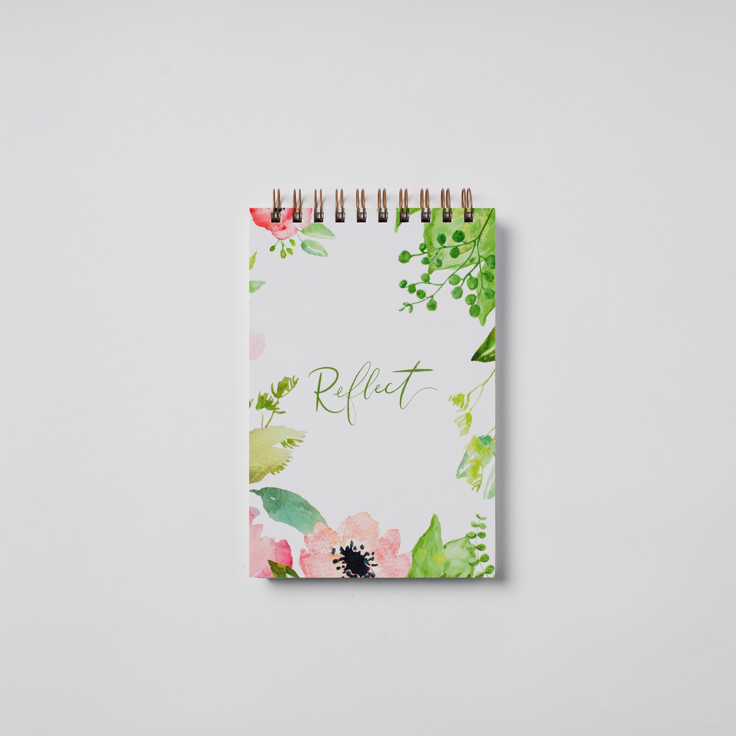 Floral 'Reflect' Journal