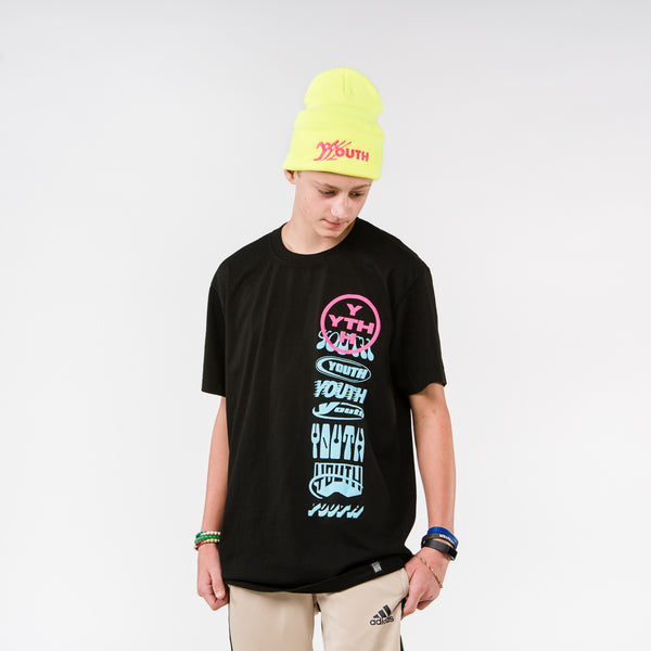 Youth Stacked Puff Print T-Shirt