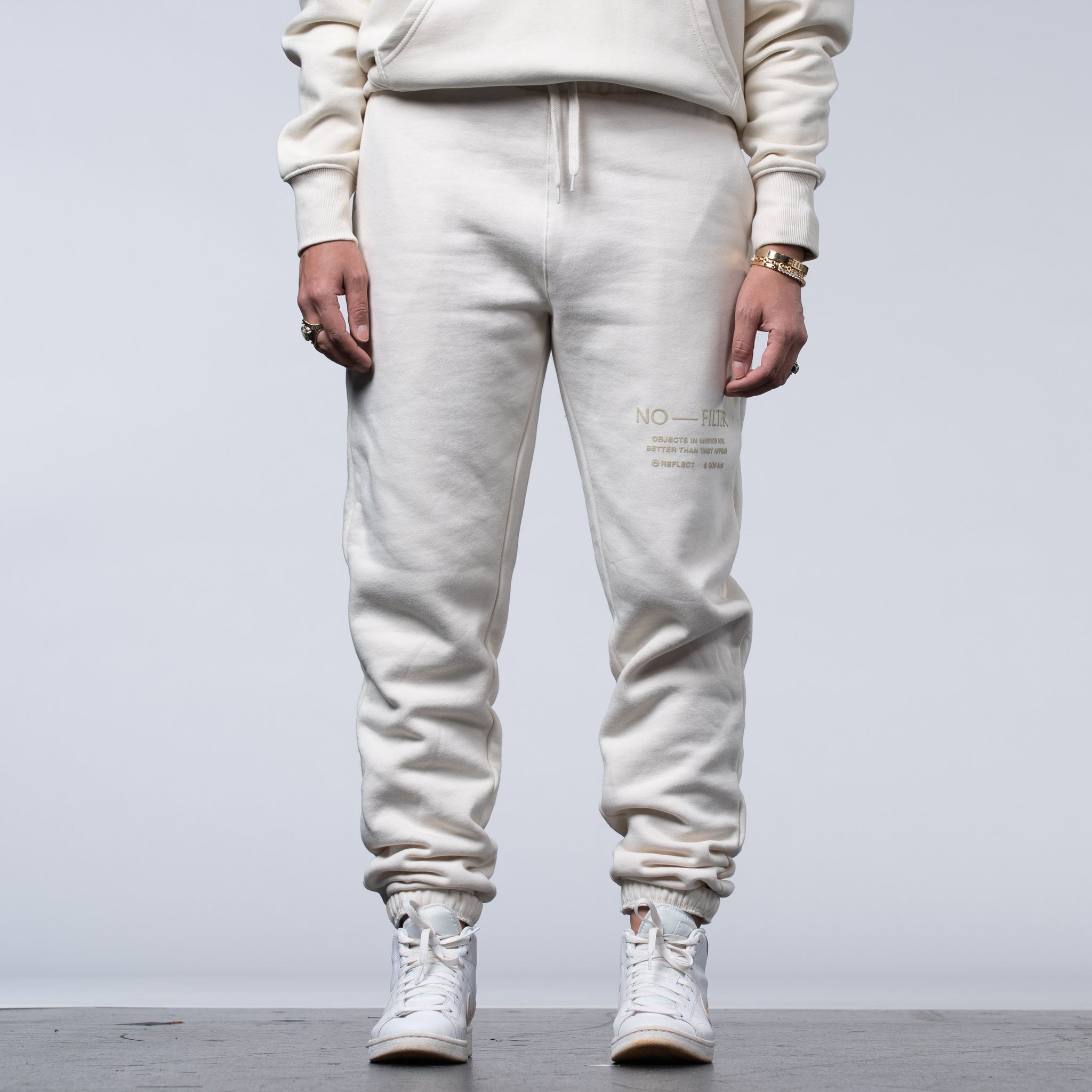 No Filter Sweatpants - Cream