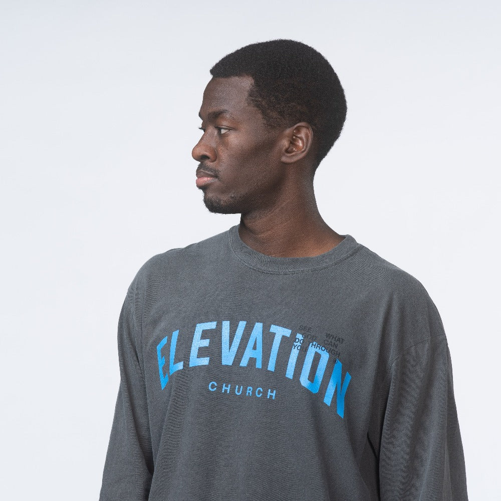 Elevation Vintage Black Long Sleeve T-Shirt
