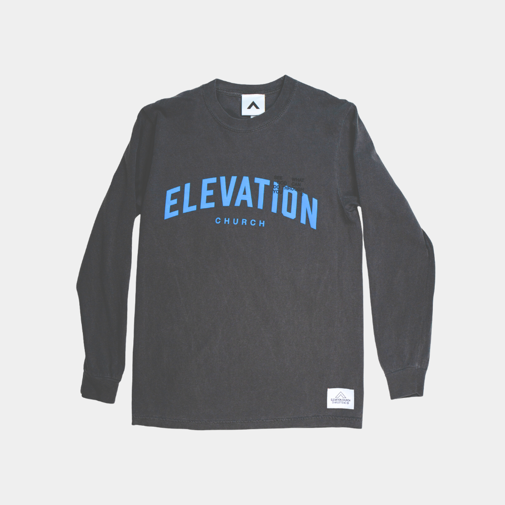 Elevation Vintage Black Long Sleeve T-Shirt