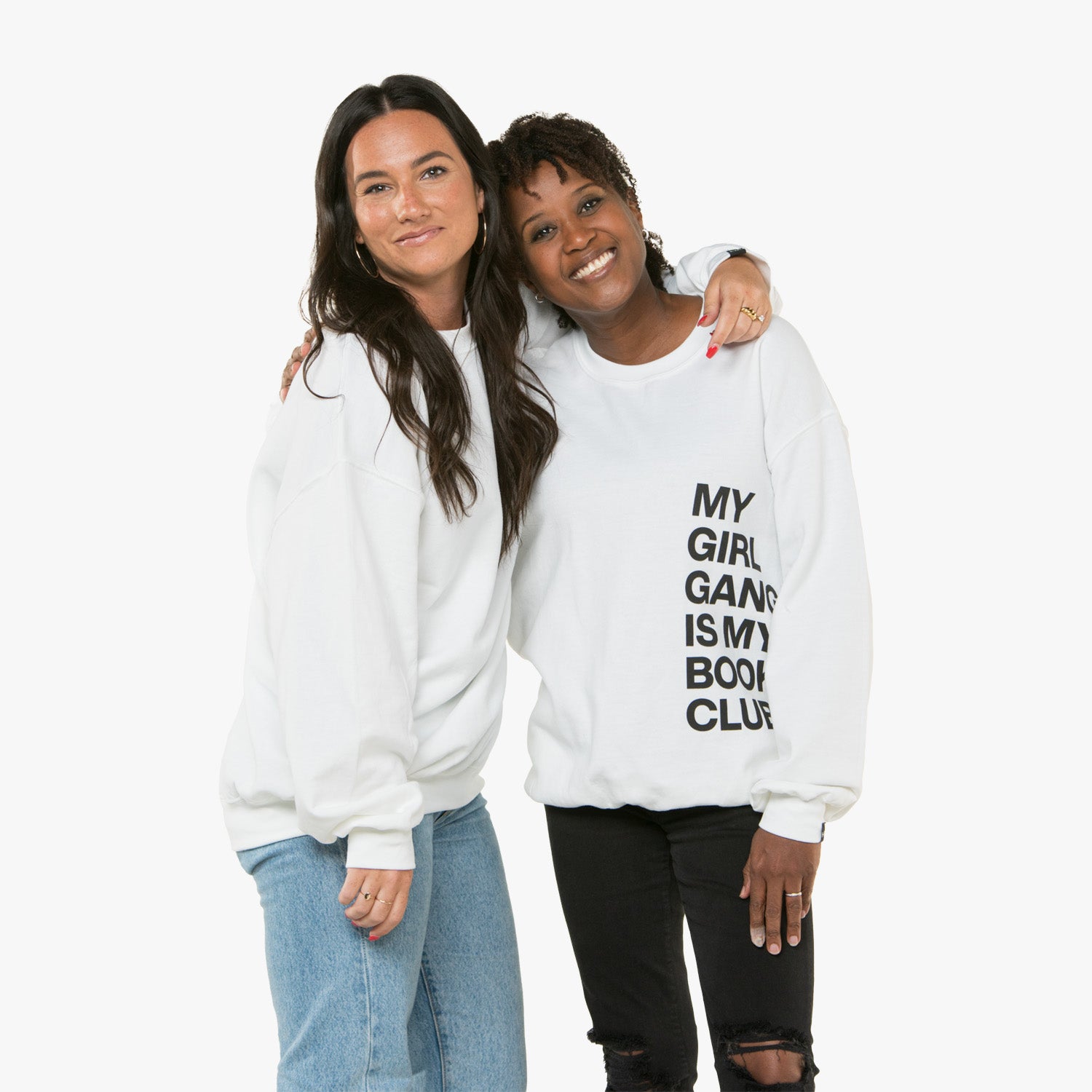 My Girl Gang is My BookClub Crewneck