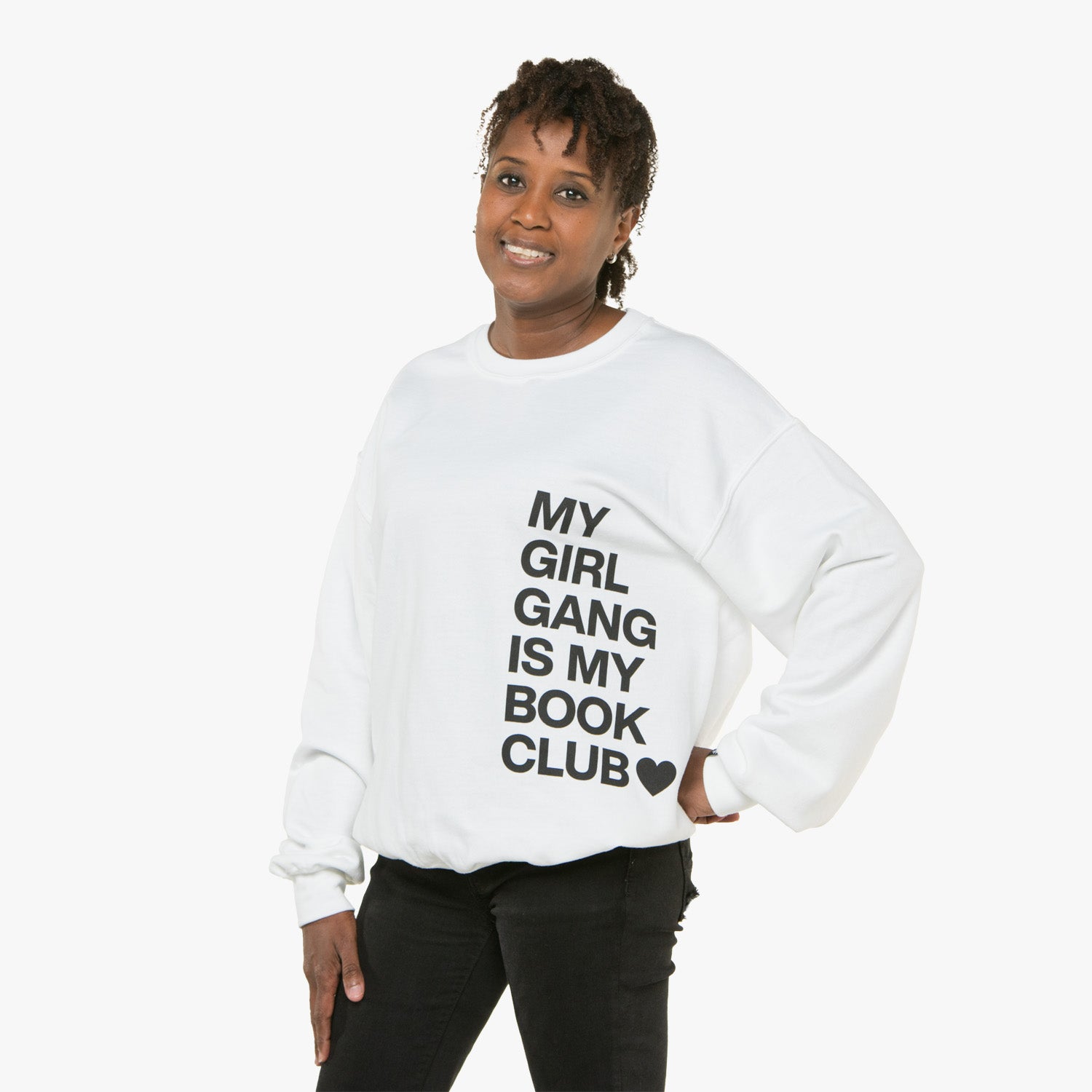 My Girl Gang is My BookClub Crewneck