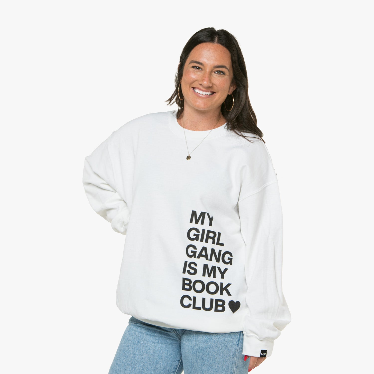 My Girl Gang is My BookClub Crewneck