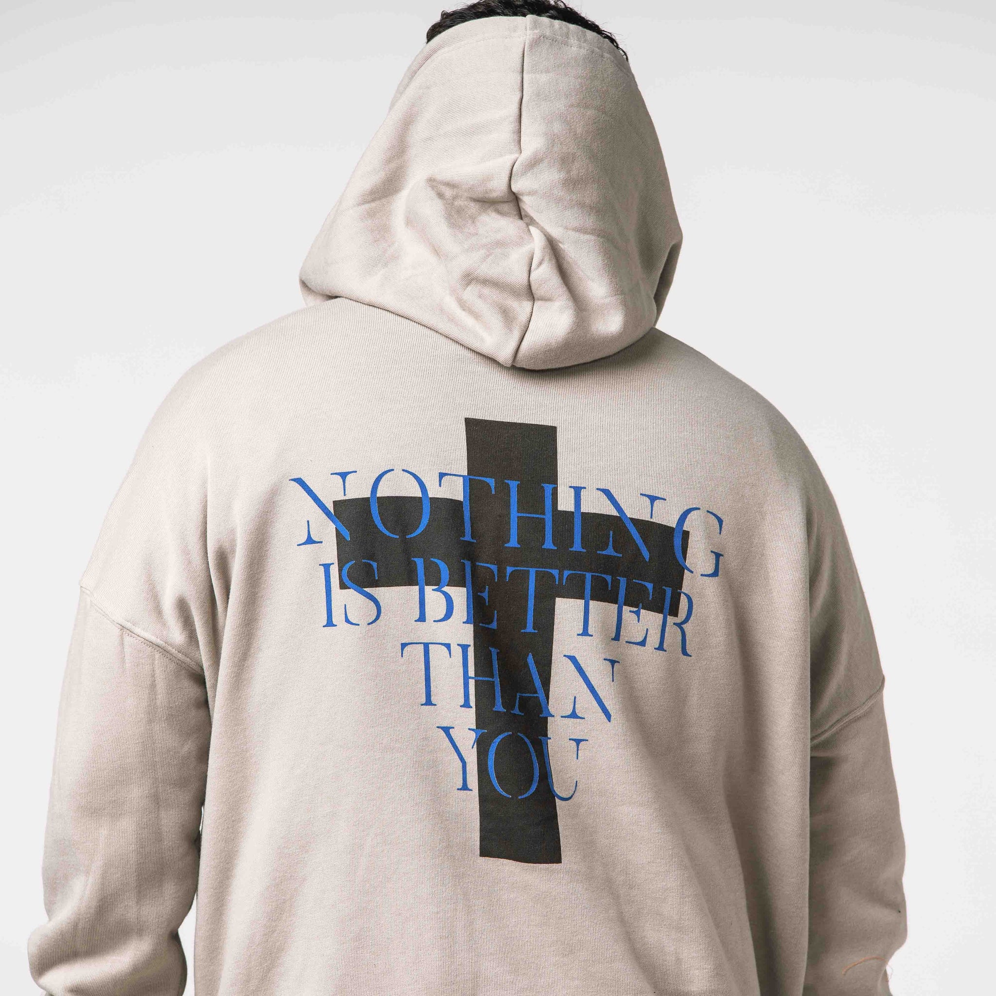 'Nothing Is Better Than You' Heather Stone Hoodie
