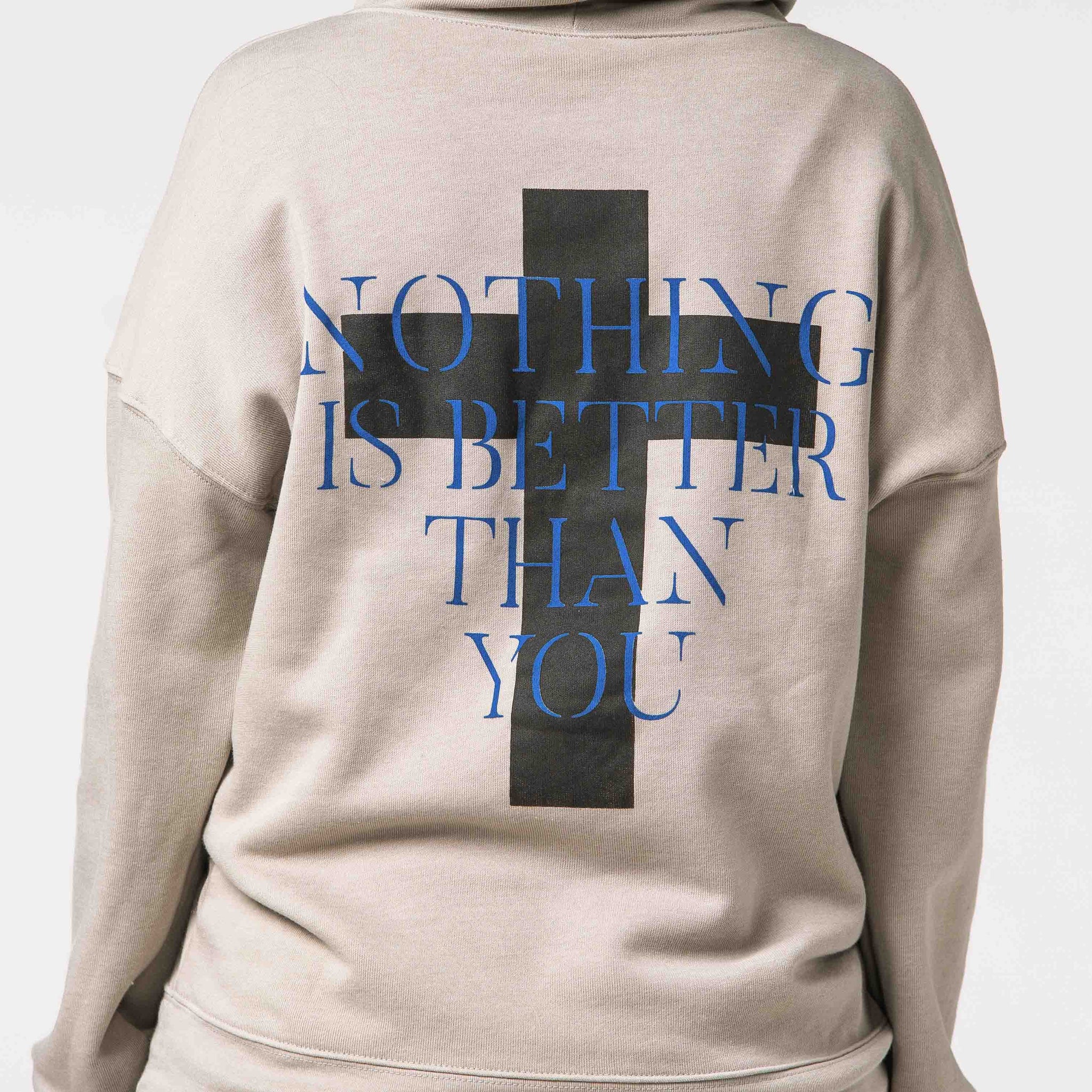 'Nothing Is Better Than You' Heather Stone Hoodie