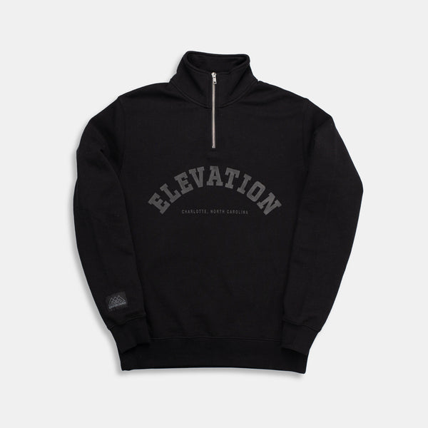 Black Elevation 1/4 Zip