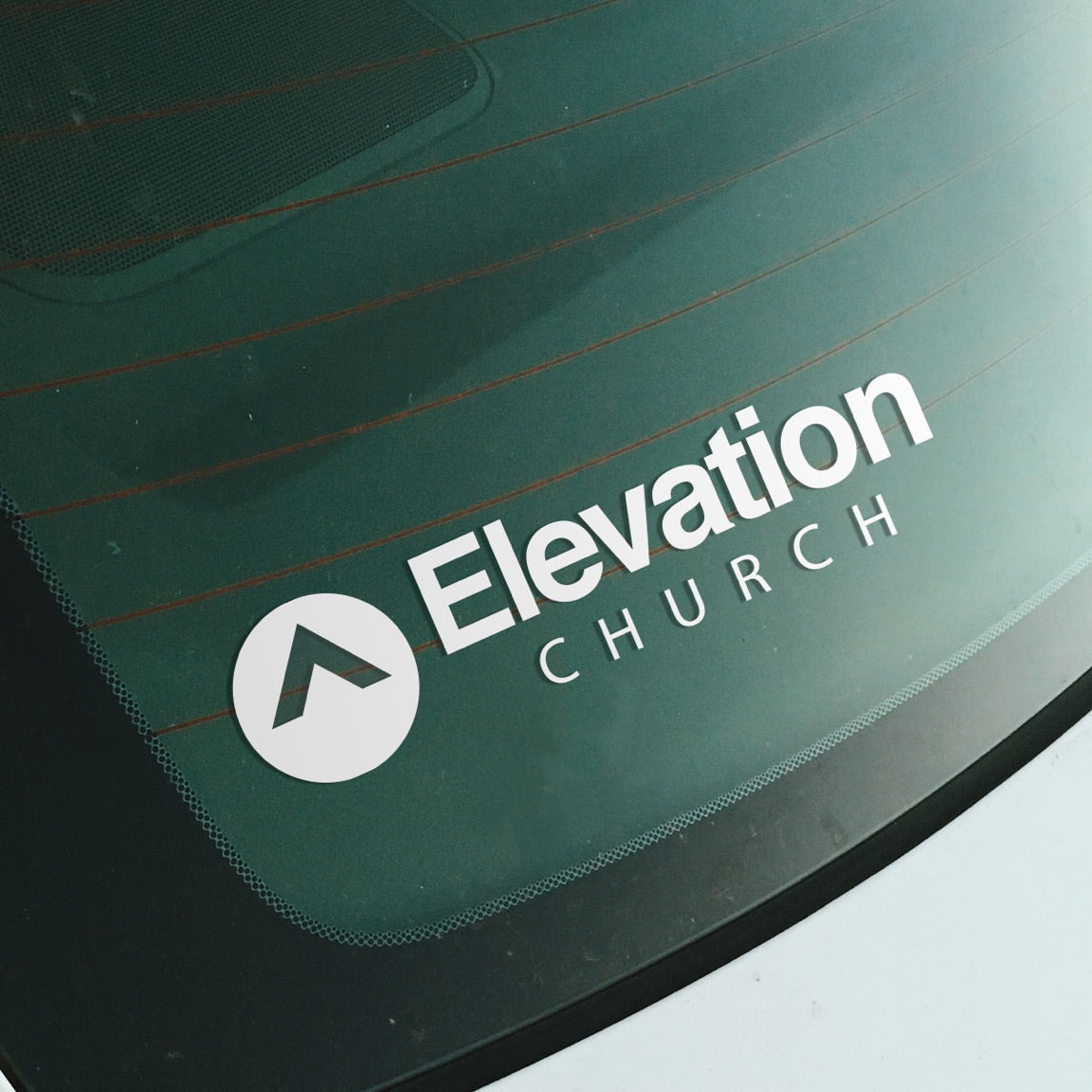 Elevation Church Car Decal