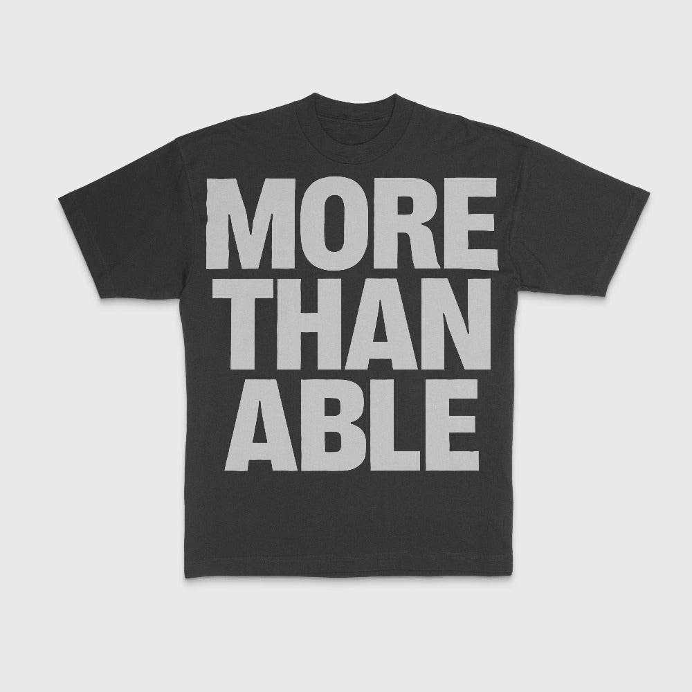 Elevation Church More Than Able T-Shirt - Black S